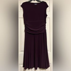 Dark purple dress. Size 14.